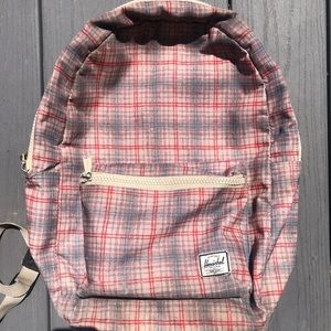 Plaid Herschel backpack